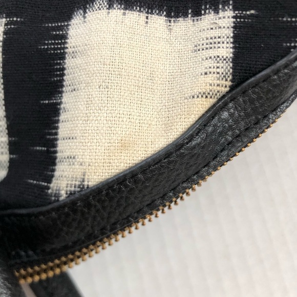 Black and White Checkered Overnight Bag - Picture 9 of 16